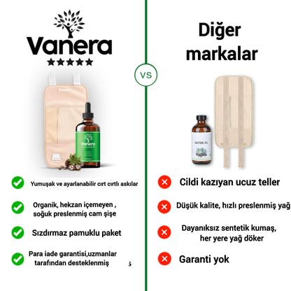 Vanera Karaciğer Sağlık Paketi (Sargı + Hint Yağı)