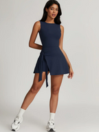 Yüksek Boyunlu Tenis Elbisesi