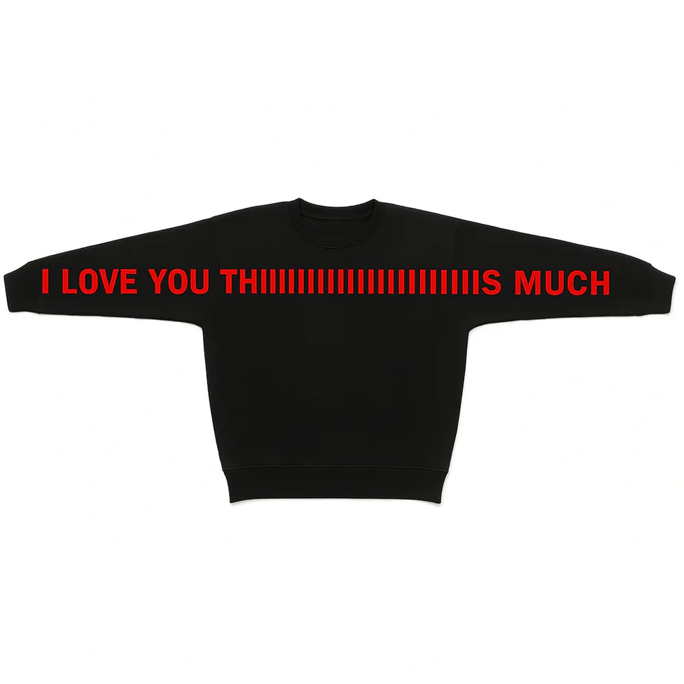 Unisex Gizli Mesajlı Hoodie