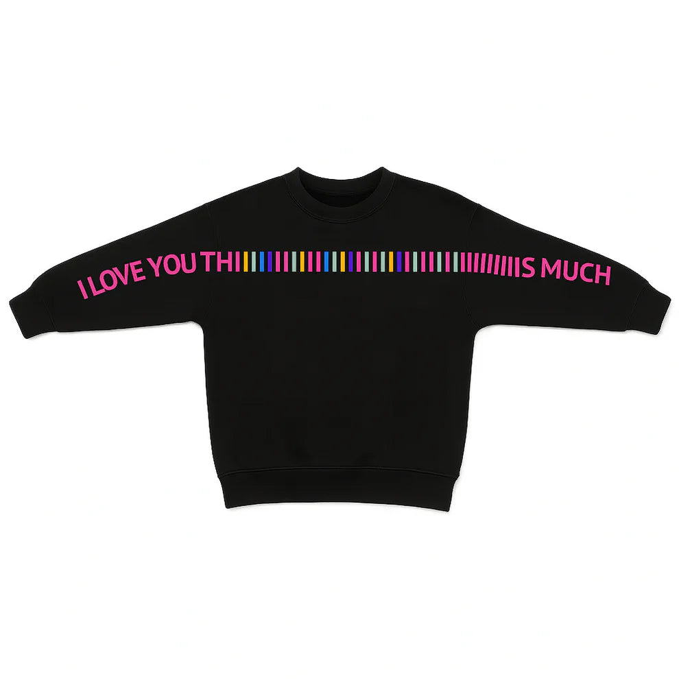 Unisex Gizli Mesajlı Hoodie